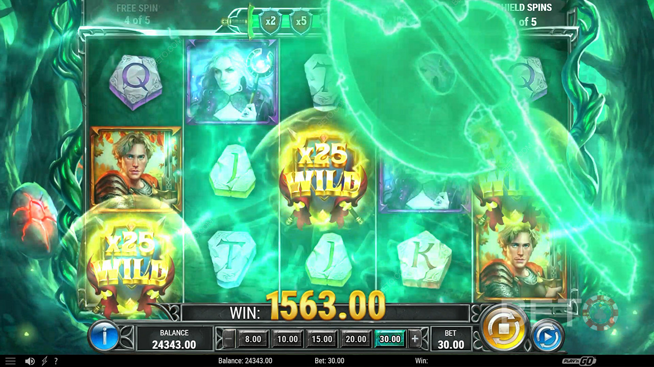 Menangkan 40,000x taruhan Anda di Kembalinya Slot The Green Knight!