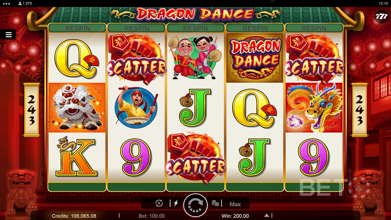 Ulasan Tarian Naga oleh BETO Slots