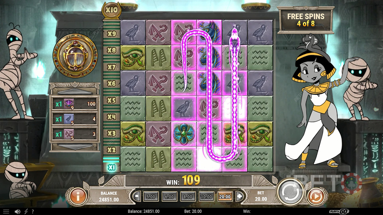 Charlie Chance dan Kutukan Cleopatra Ulasan oleh BETO Slots