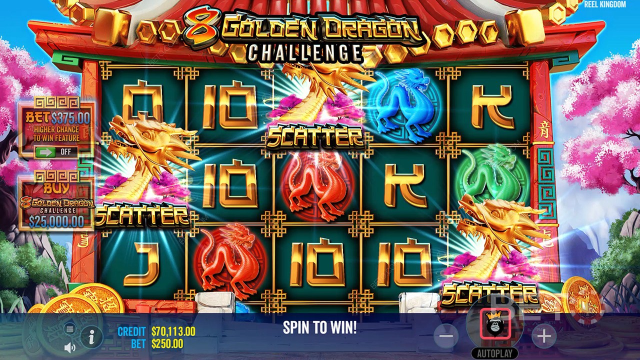 8 Golden Dragon Challenge  Main Gratis