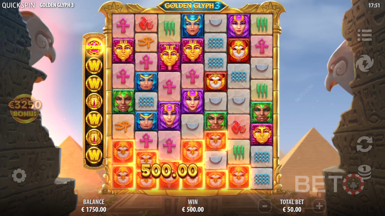 Golden Glyph 3 Ulasan oleh BETO Slots
