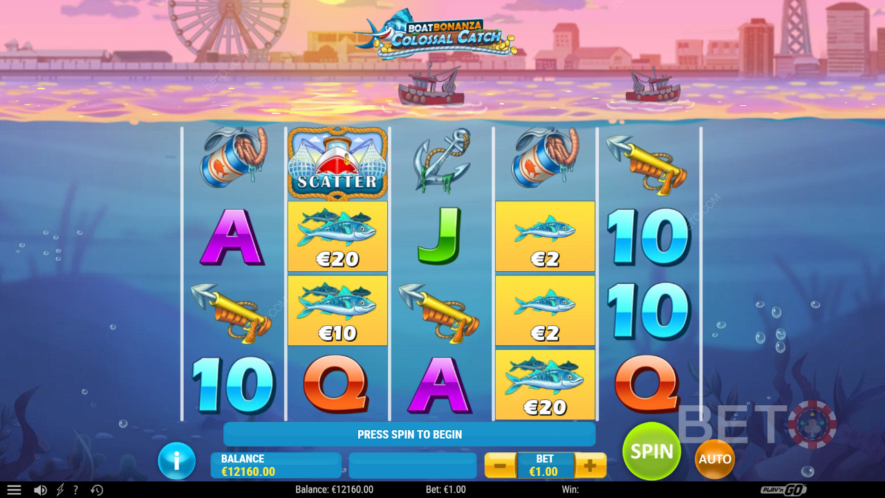 Boat Bonanza Colossal Catch  Main Gratis