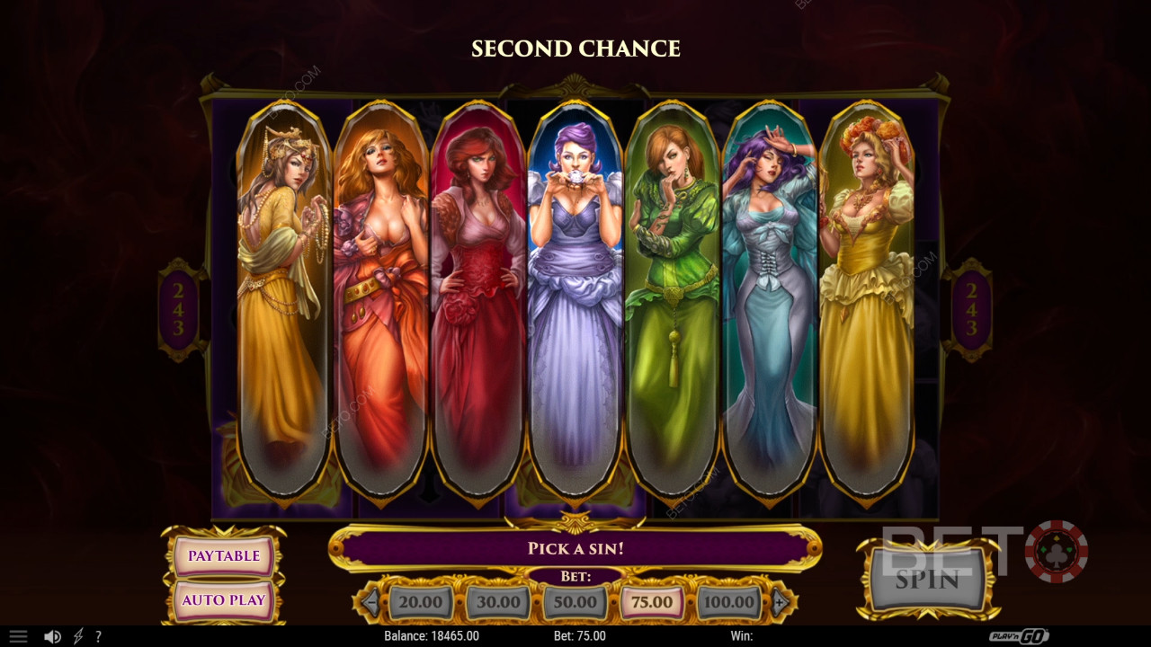 Ulasan 7 Dosa oleh BETO Slots