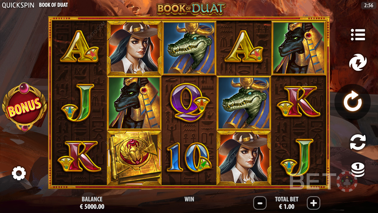 Ulasan Buku Duat oleh BETO Slots