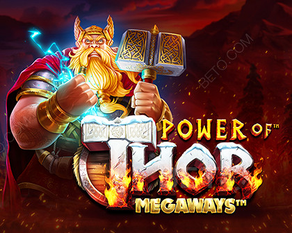 Menangkan Uang Nyata di slot online Power of Thor.  Salah satu permainan slot terbaik.
