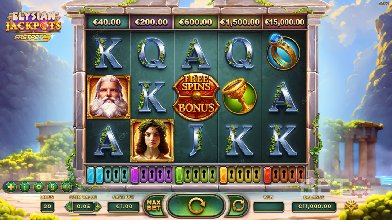 Ulasan Jackpot Elysian oleh BETO Slots