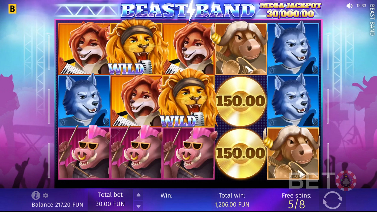 Ulasan Beast Band oleh BETO Slots