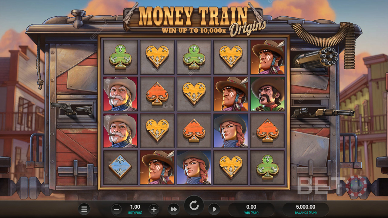 Ulasan Money Train Origins Dream Drop oleh BETO Slots