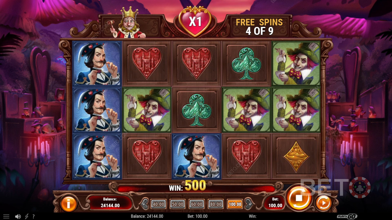 Ulasan Court of Hearts oleh BETO Slots