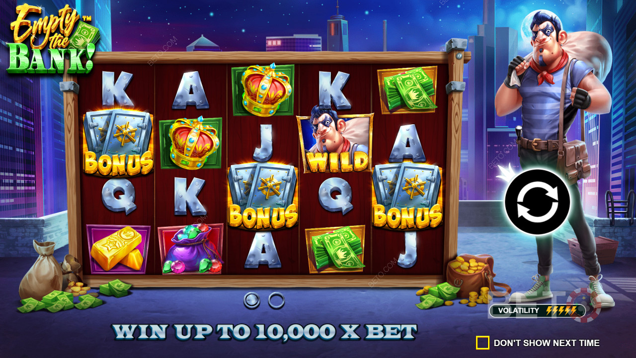Mengosongkan Ulasan Bank oleh BETO Slots