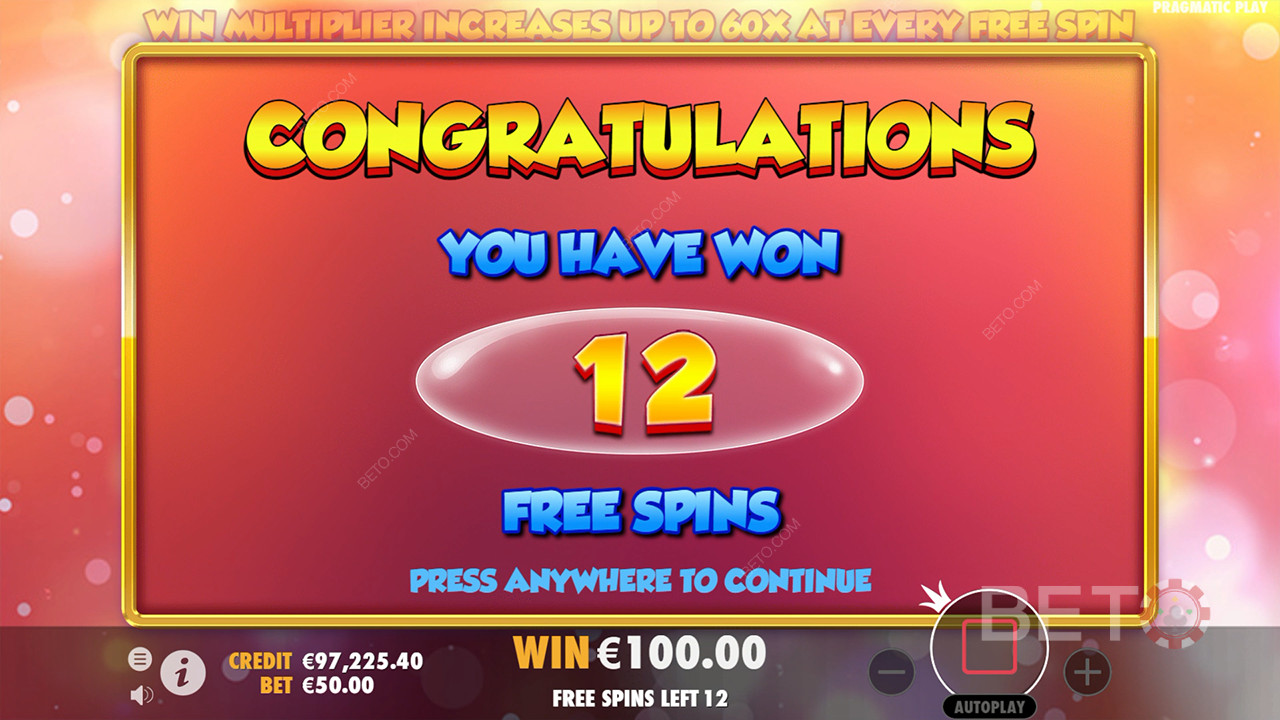 Menangkan 60,000x taruhan Anda di Mesin Slot Extra Juicy!