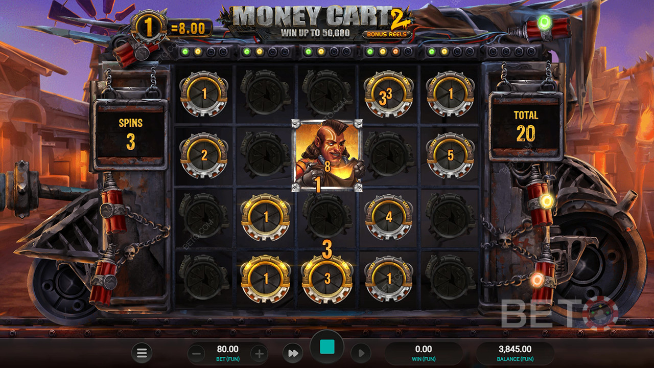 Ulasan Money Cart 2 oleh BETO Slots