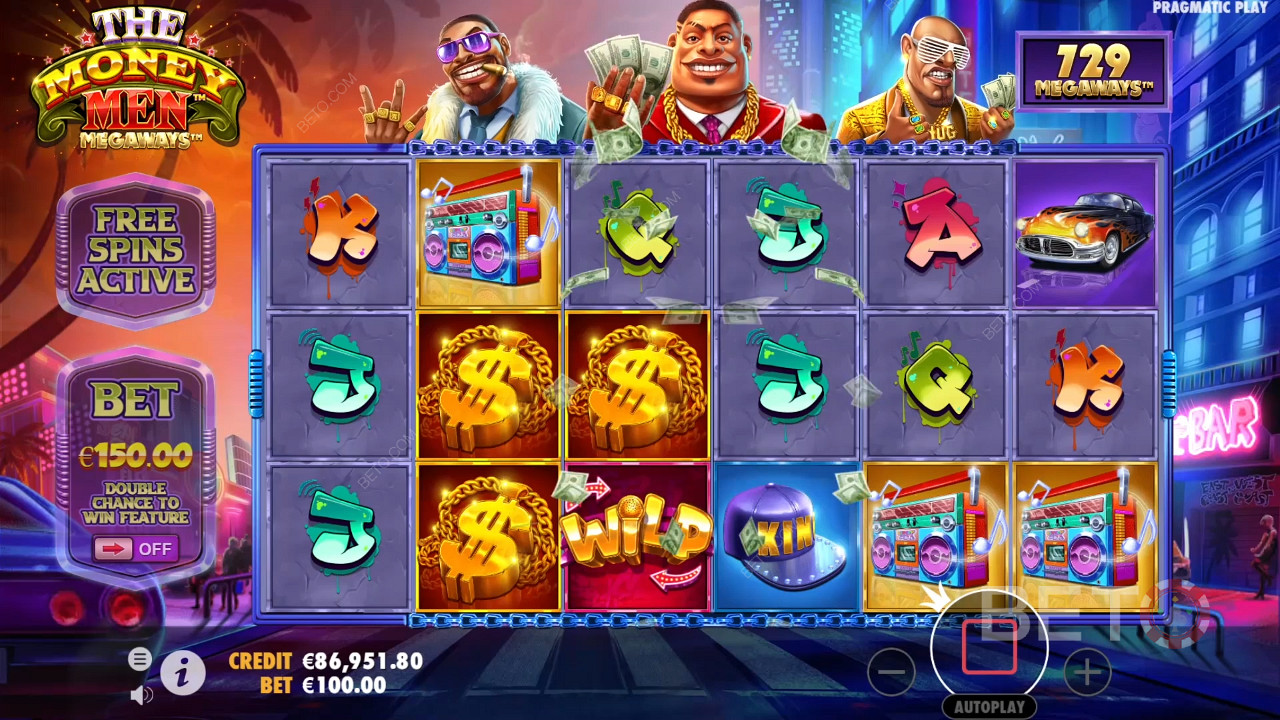 Ulasan Megaways The Money Men oleh BETO Slots