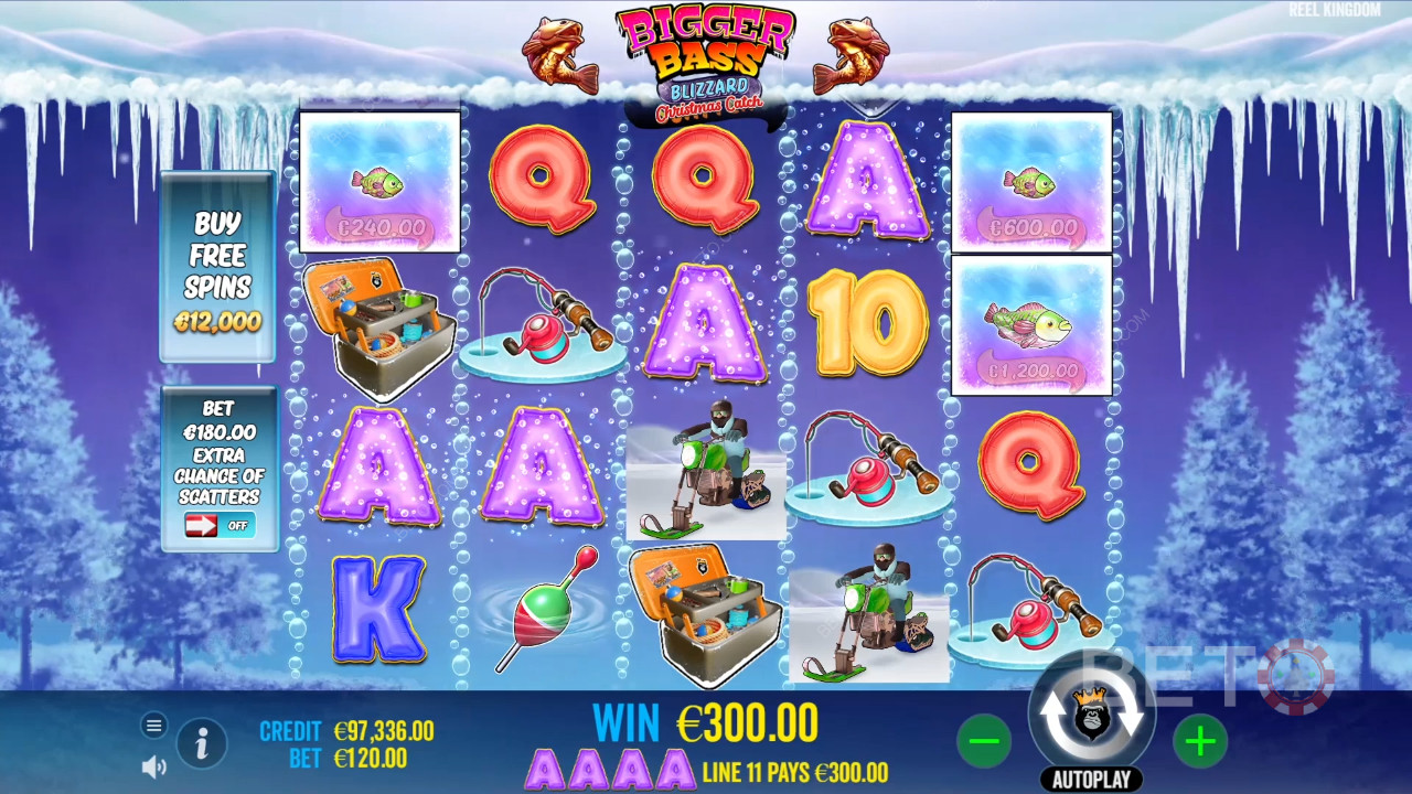 Badai Salju Bass yang Lebih Besar - Ulasan Tangkapan Natal oleh BETO Slots