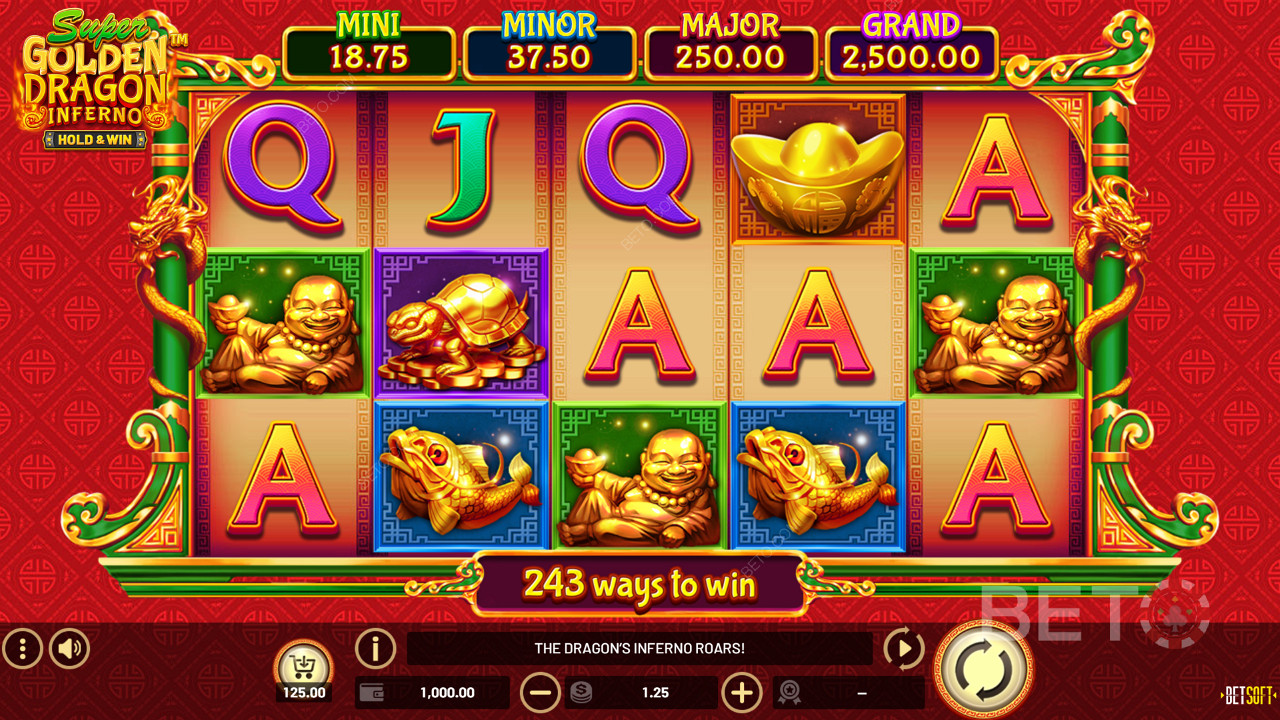 Super Golden Dragon Inferno  Main Gratis