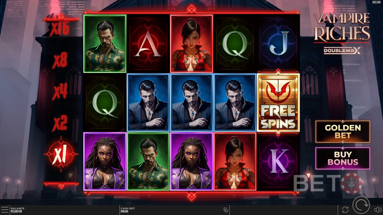 Ulasan Vampire Riches DoubleMax oleh BETO Slots