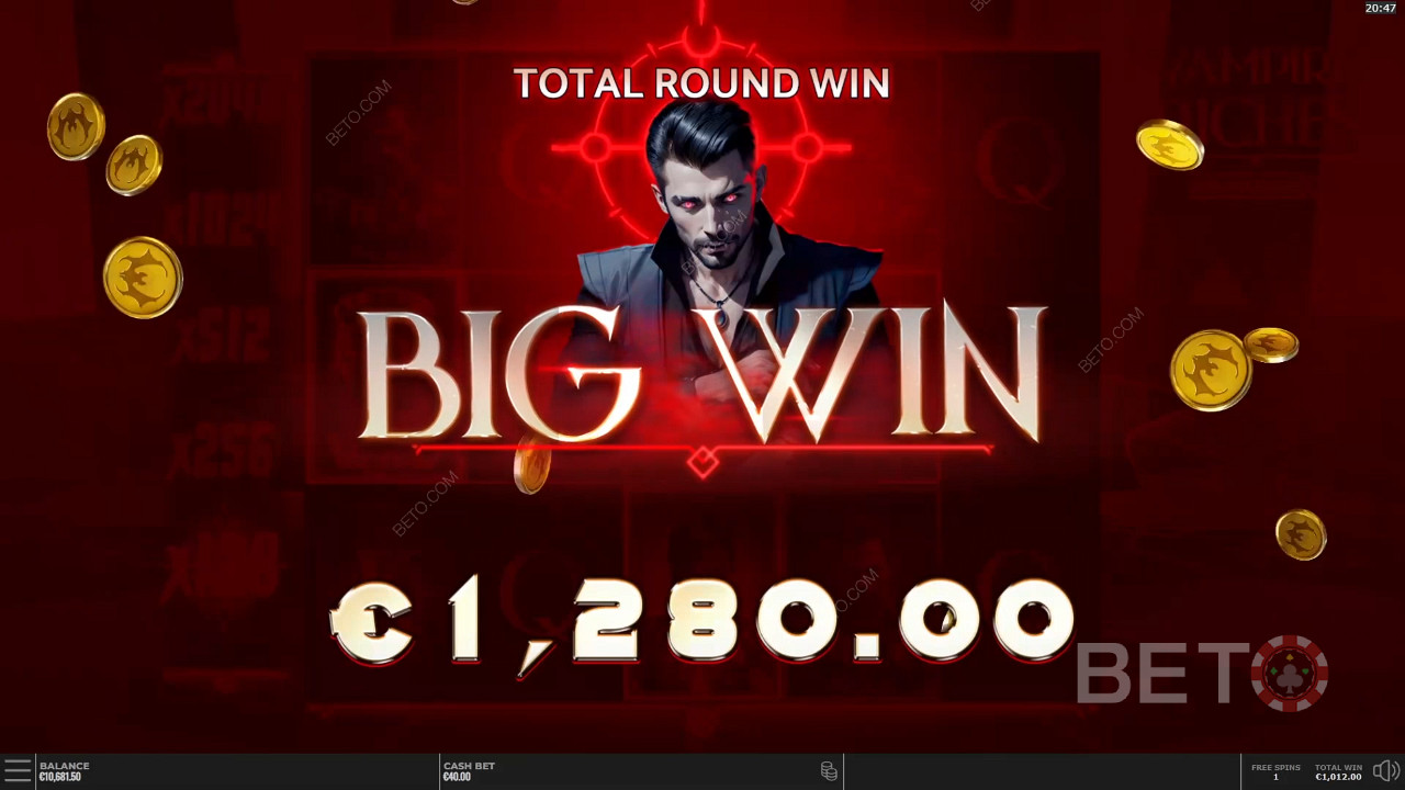 Menangkan 25,000x taruhan Anda di Slot Online Vampire Riches DoubleMax!