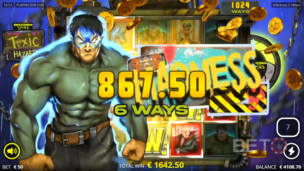 Infectious 5 Ulasan oleh BETO Slots