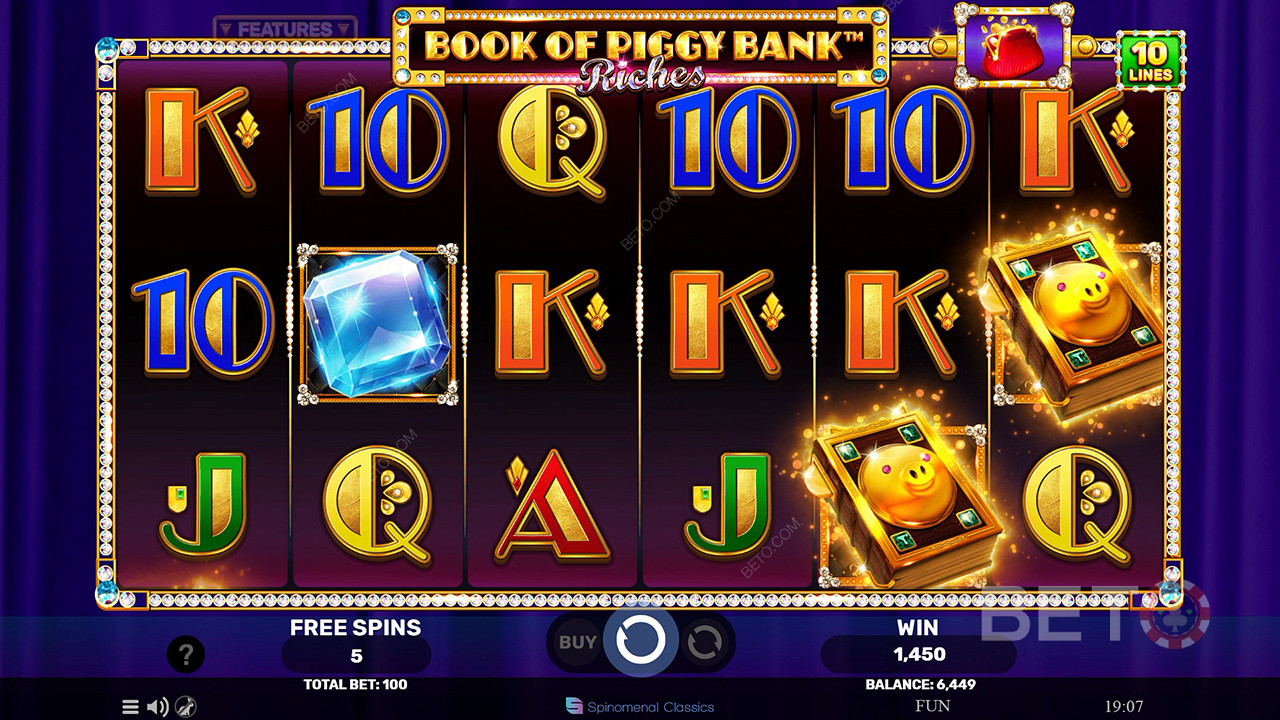 Book Of Piggy Bank - Riches Main Gratis