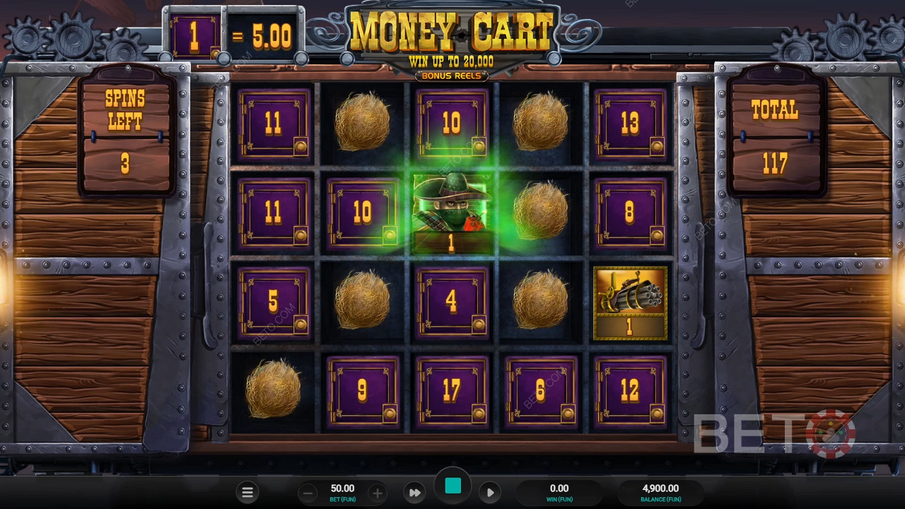 Money Cart Bonus Reels Main Gratis