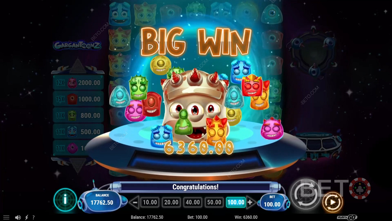 Menangkan 7,000x taruhan Anda di Slot Online Gargantoonz!