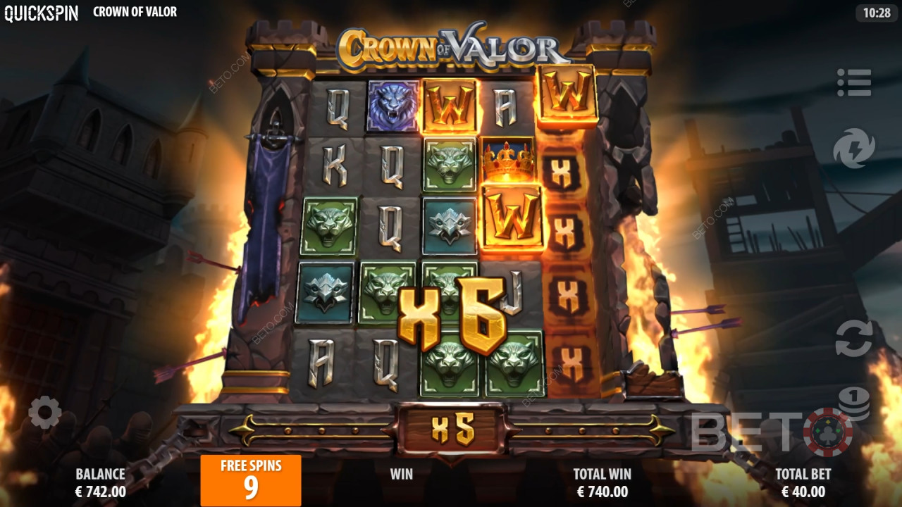 Fitur Bonus Dijelaskan di Crown of Valor oleh Quickspin