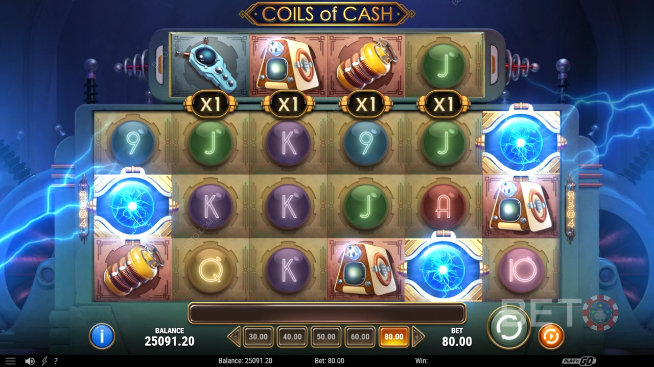 Gulungan Ulasan Uang Tunai oleh BETO Slots
