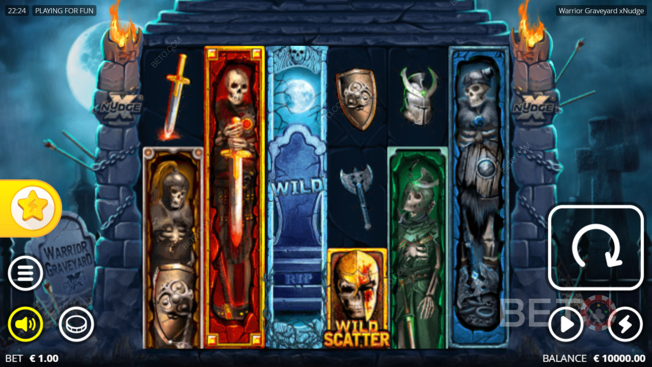 Ulasan Warrior Graveyard oleh BETO Slots