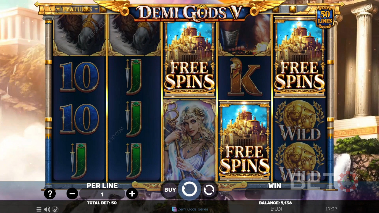 Ulasan Demi Gods V oleh BETO Slots