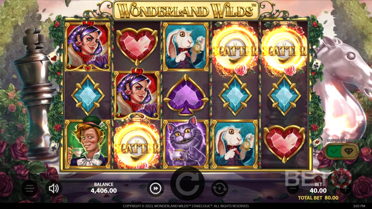 Ulasan Wonderland Wilds oleh BETO Slots