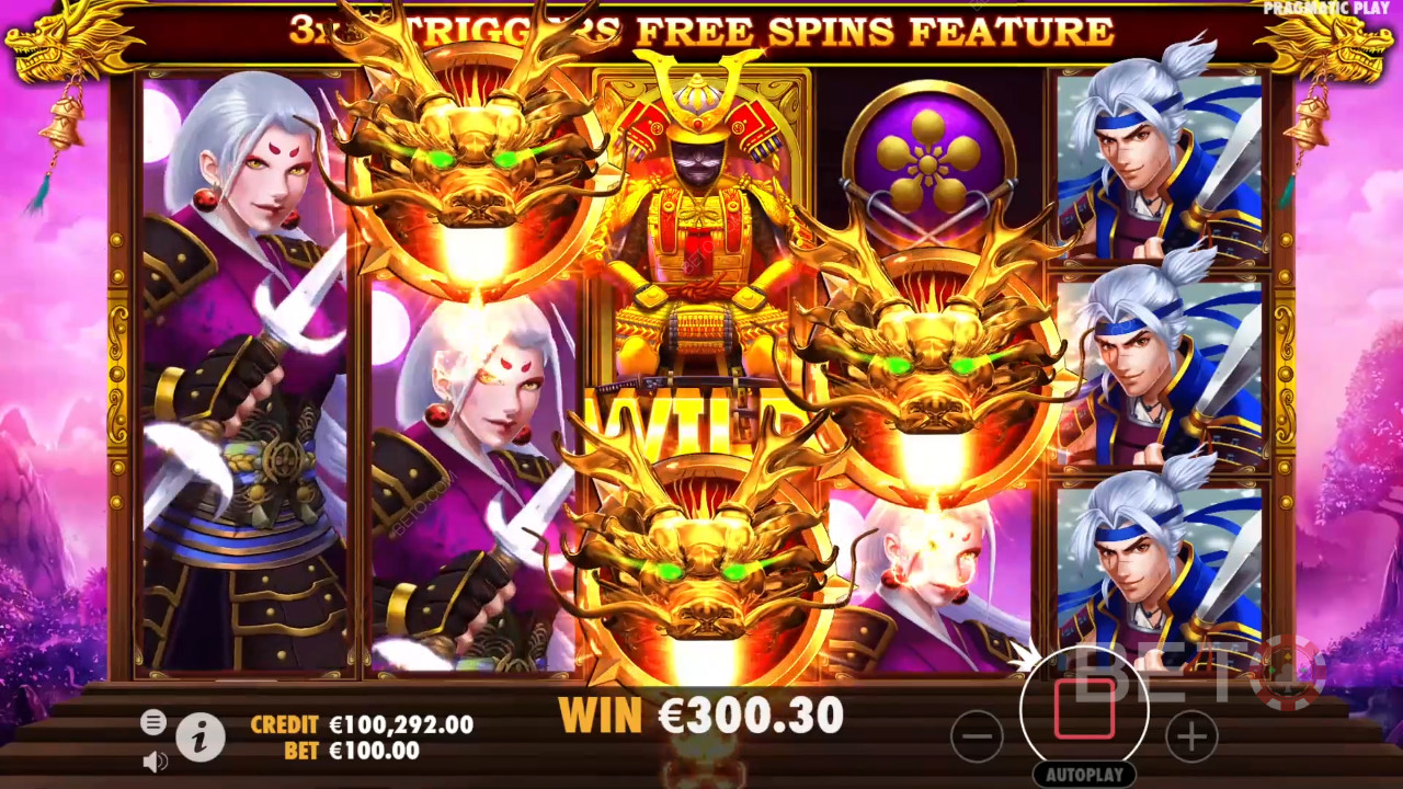 Menangkan 1,000x taruhan Anda di Slot Online Rise of Samurai!