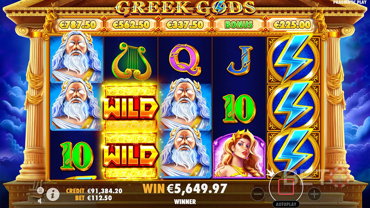 Greek Gods (Pragmatic Play)  Main Gratis