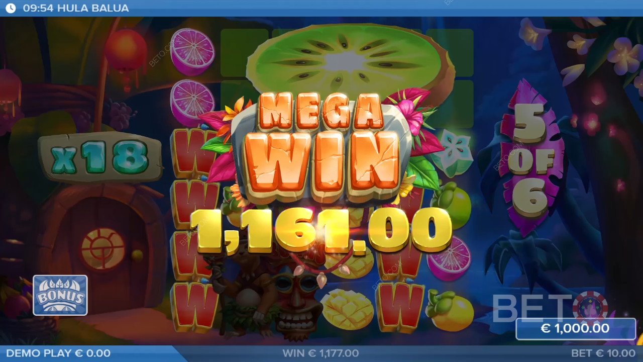 Menangkan 25,000x taruhan Anda di Slot Online Hula Balua!