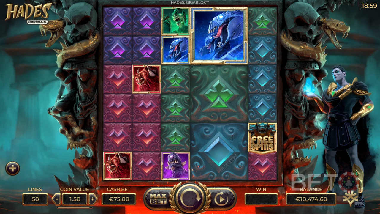 Ulasan Hades Gigablox oleh BETO Slots