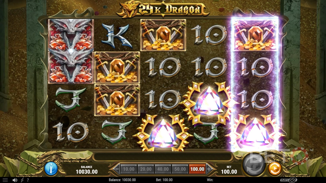 Ulasan Naga 24K oleh BETO Slots