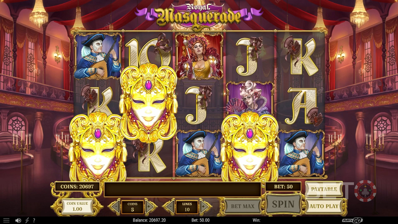 Royal Masquerade (Play'n Go)  Main Gratis