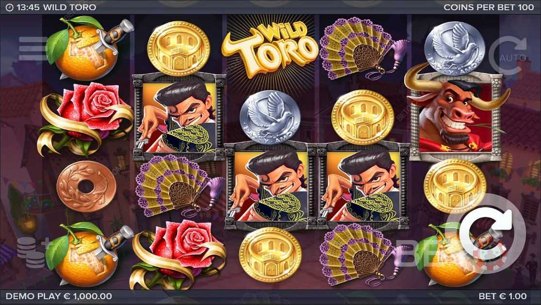Simbol-simbol menarik di Slot Online Wild Toro