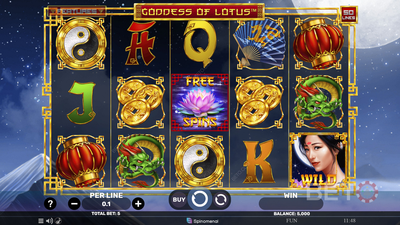 Goddess Of Lotus Main Gratis