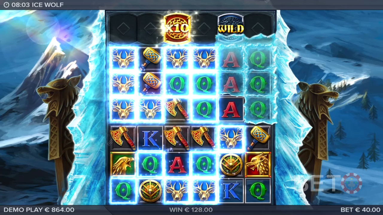 Ulasan Ice Wolf oleh BETO Slots