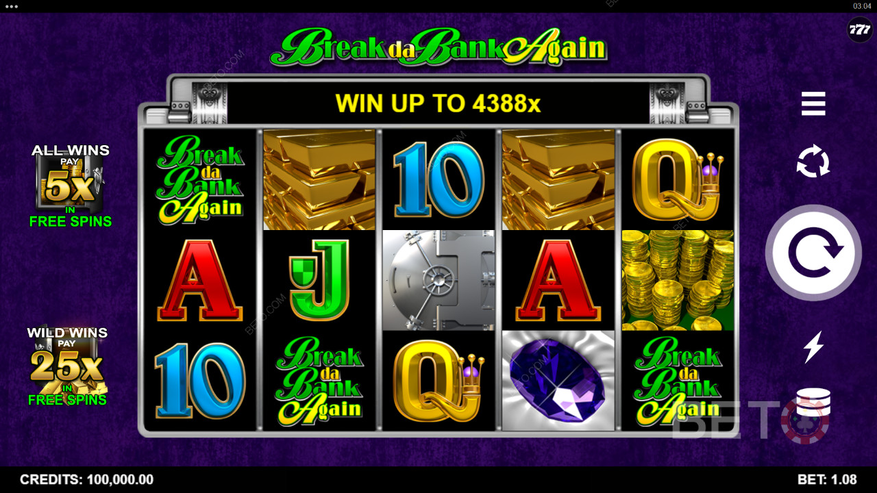 Break da Bank Lagi Ulasan oleh BETO Slots