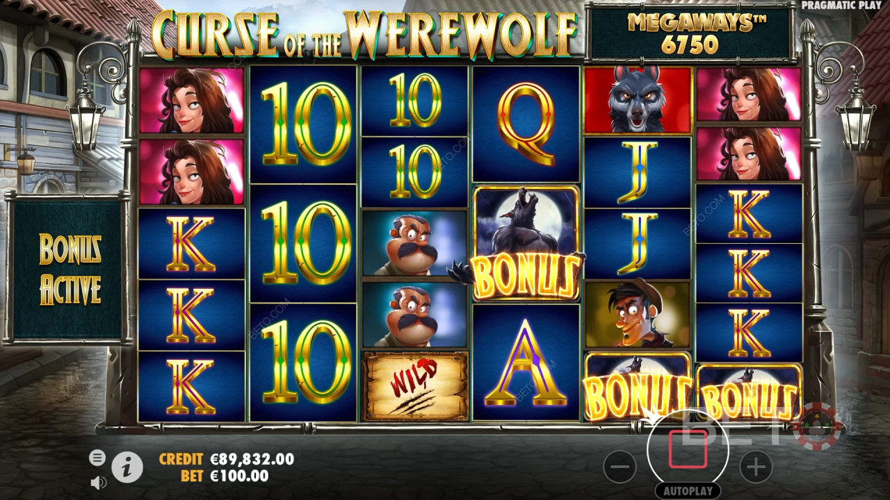 Curse of the Werewolf Megaways Main Gratis