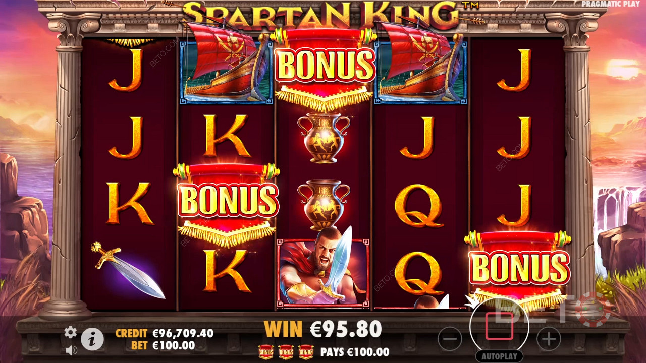 Ulasan Spartan King oleh BETO Slots