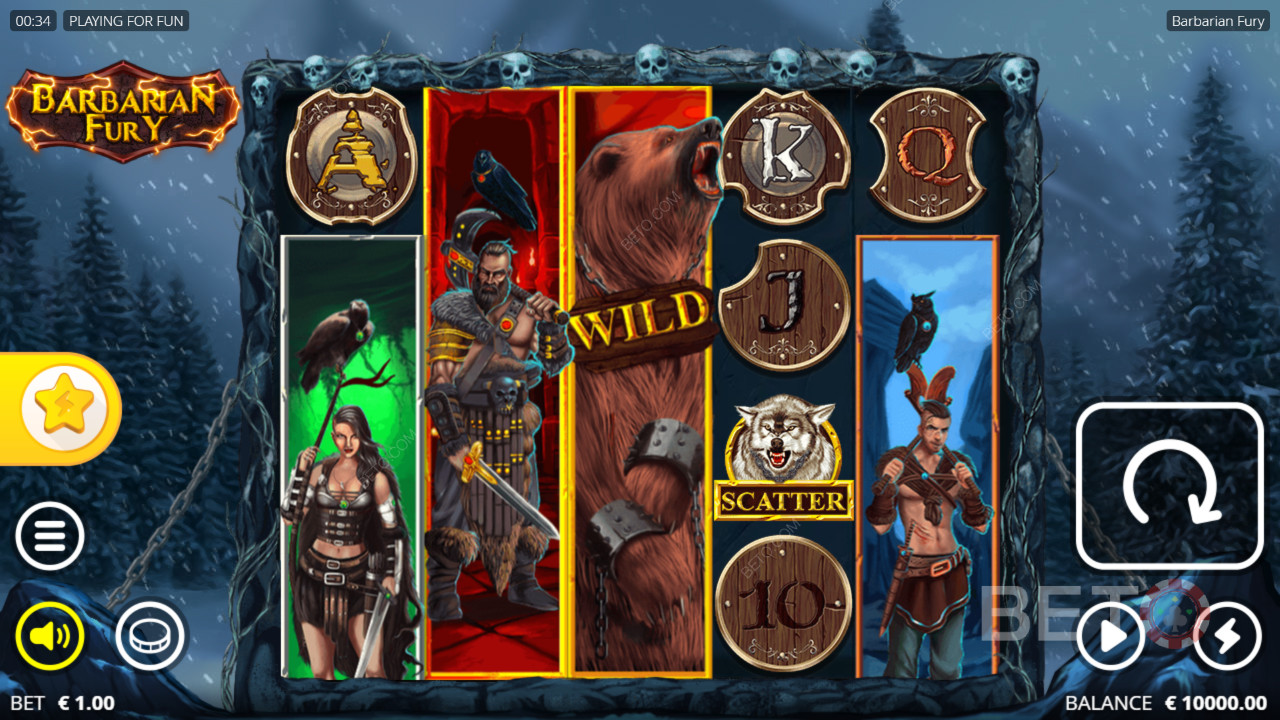 Ulasan Barbarian Fury oleh BETO Slots