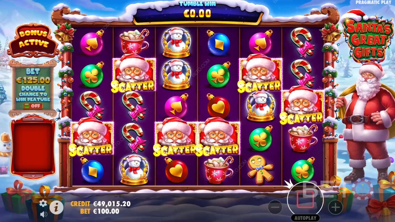 Ulasan Hadiah Besar Santa oleh BETO Slots
