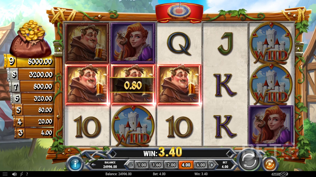Menangkan 6,500x taruhan Anda di Slot Online Sherwood Gold!