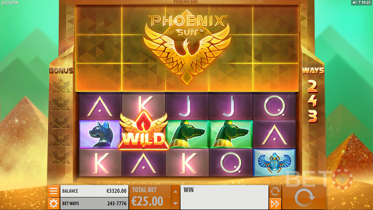 Ulasan Phoenix Sun oleh BETO Slots