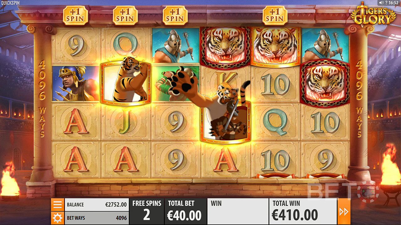 Tiger's Glory  Main Gratis