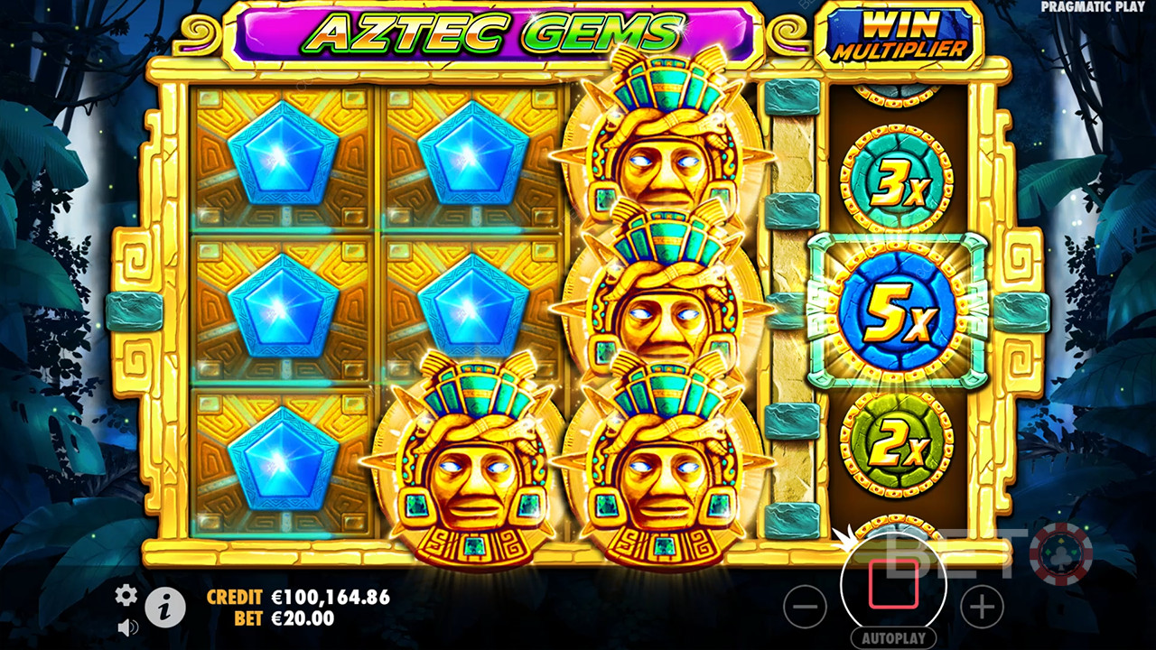 Ulasan Aztec Gems oleh BETO Slots