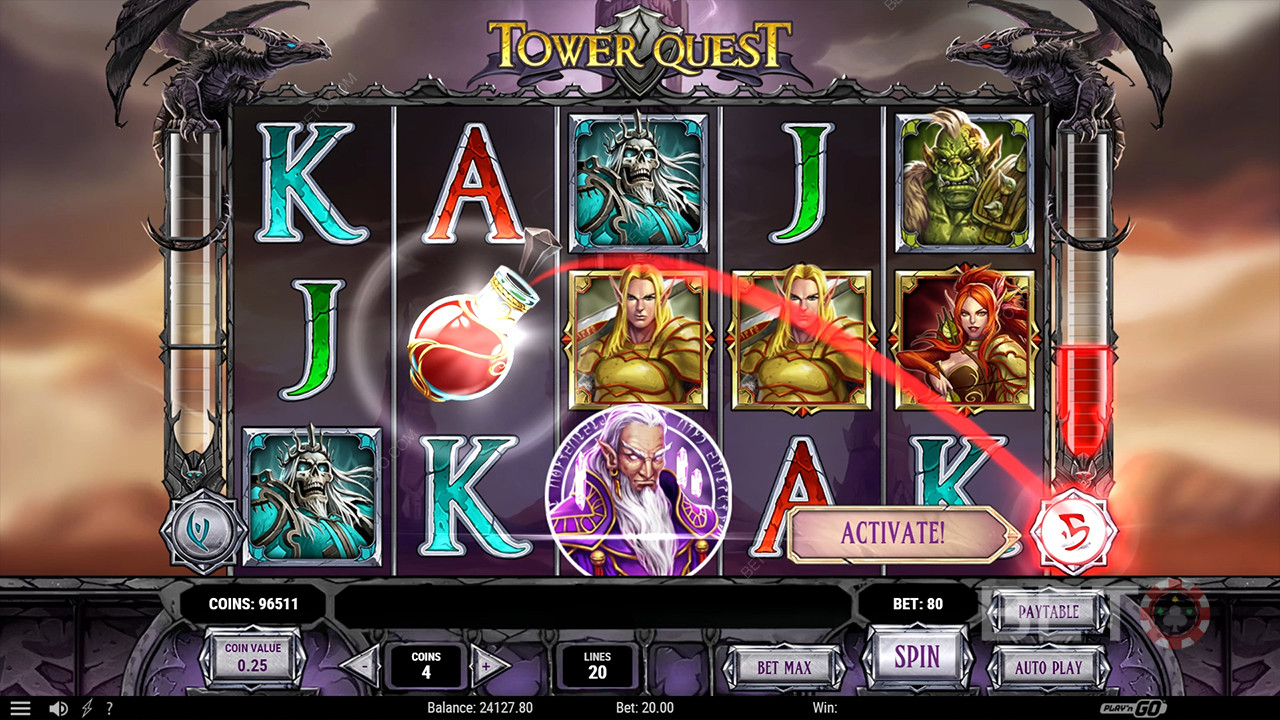 Ulasan Tower Quest oleh BETO Slots