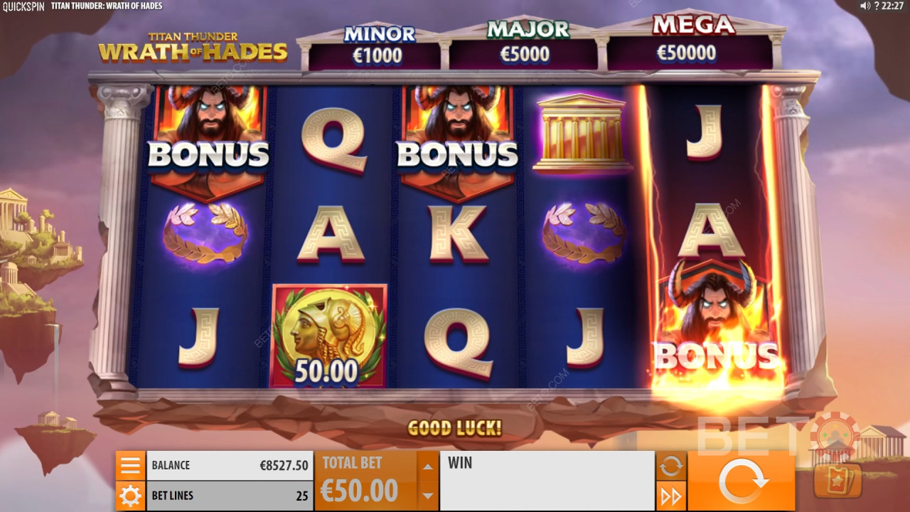 Titan Thunder: Ulasan Wrath of Hades oleh BETO Slots